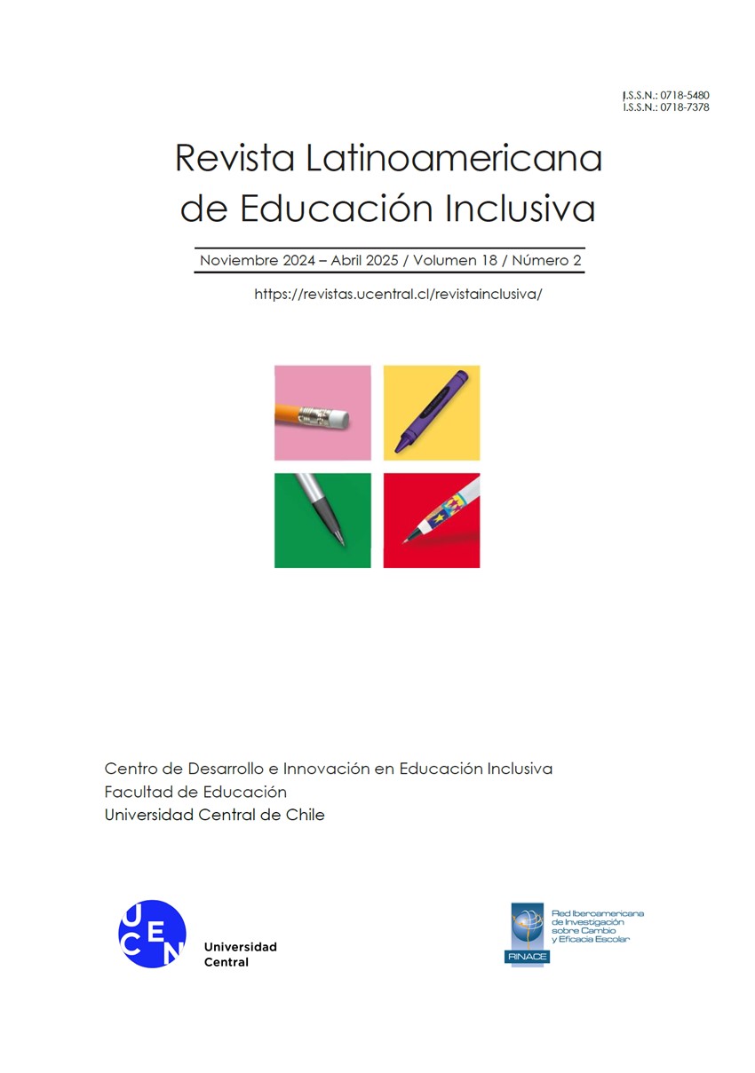 					Ver Vol. 18 Núm. 2 (2024): Reinserción y Reingreso Escolar: Desafíos para una Educación Inclusiva
				