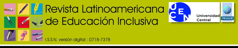 Header Revista Latinoamericana de Educación Inclusiva